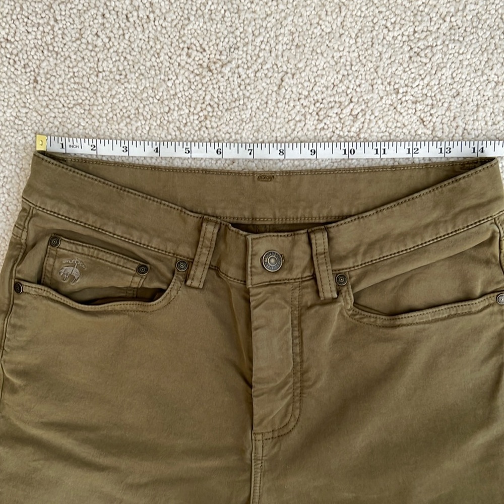 Brooks Brothers Mens Richmond 5-Pocket Pants in Olive - Size 30x32